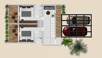 Villa Ichkabal Resort Pool AC Fast Internet