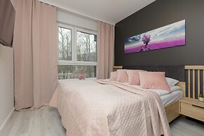 Dark Blue and Grey Apartment by Renters