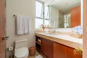NHOA 302B Lux 1BR Condo Top Jungle View Aldea Zama