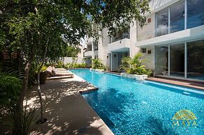NHOA 302B Lux 1BR Condo Top Jungle View Aldea Zama