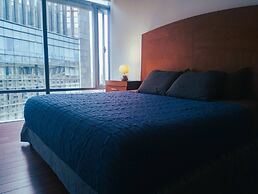 High-rise Reforma Apartment , 2bdr, 2bath,