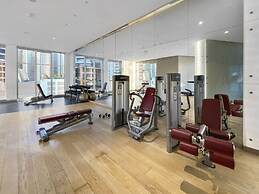 WelHome - Cozy Studio with Canal View in DAMAC Prive