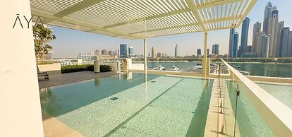 Aya - Beachfront Apartment With all Amenities and Pool