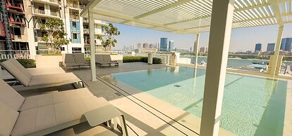 Aya - Beachfront Apartment With all Amenities and Pool