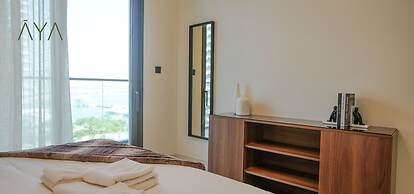 Aya - Beachfront Apartment With all Amenities and Pool