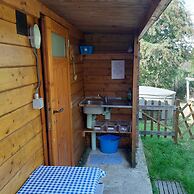 Cozy Little Blue Caravan in Scy Belgique
