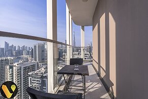 Vogue | Business Bay with full Burj Khalifa View
