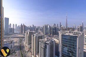 Vogue | Business Bay with full Burj Khalifa View