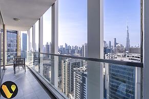 Vogue | Business Bay with full Burj Khalifa View
