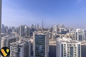 Vogue | Business Bay with full Burj Khalifa View