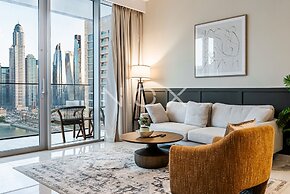 Pristine 1BR Beach Isle Emaar Beachfront