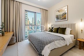 Pristine 1BR Beach Isle Emaar Beachfront