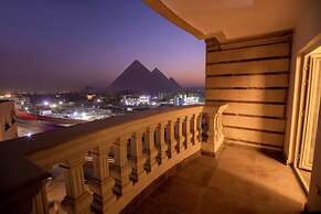 Blue Pyramids Eyes Hotel