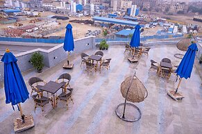 Blue Pyramids Eyes Hotel