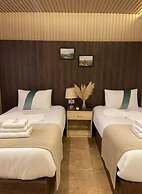 Blue Pyramids Eyes Hotel