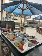 Blue Pyramids Eyes Hotel