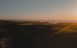 Stunning Cornish Tipi With sea Views