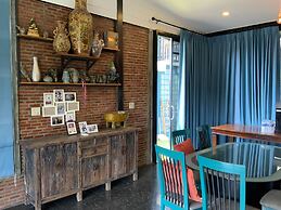 Morocco blue cafe by chilong river farm