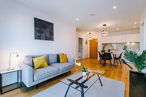 Sleek Apartment with Wine Fridge