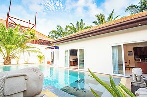 Seaside Villa 2 Pools beach at 50m