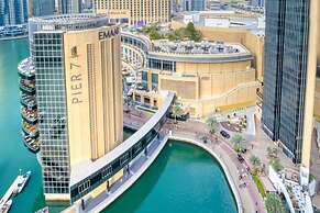 Exclusive 2BR Apt With Superb Balcony Marina Views