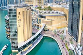 Exclusive 2BR Apt With Superb Balcony Marina Views