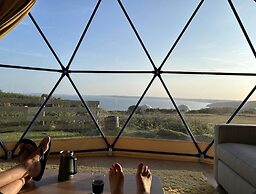 Geodesic Dome With Sea Views