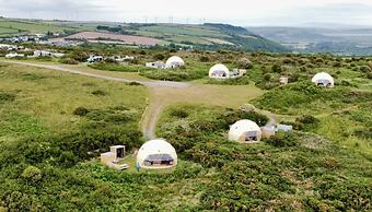 Geodesic Dome With Sea Views