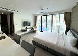 Private studio at Twin Sands Resort