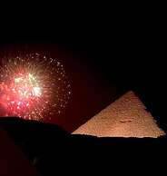 Crystal pyramids inn