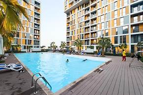 Fresh And Quiet 1BR at Noor 4 Tower