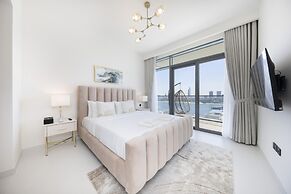 2BR Emaar Beachfront Full Sea Skyline Views