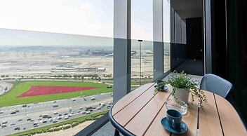 Modern Studio w Balcony in Business Bay