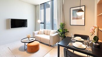 Convenient Studio w Burj Khalifa View