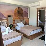 Nefertiti Pyramids View