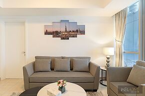 WelHome - Mesmerizing 1BR Apartment in Damac Waves A