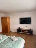 Apartment mit Gartenblick