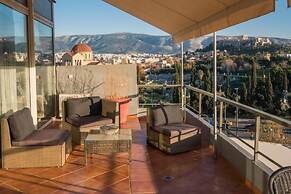Virgo - Loft With Spectacular View to Acropolis