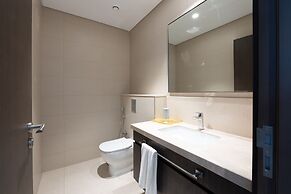 Downtown Escape Lush 2BR w Burj Khalifa View