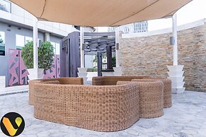 Damac Mall Street near Burj Khalifa