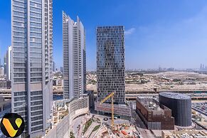Damac Mall Street near Burj Khalifa