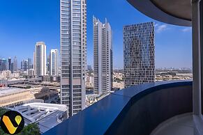 Damac Mall Street near Burj Khalifa