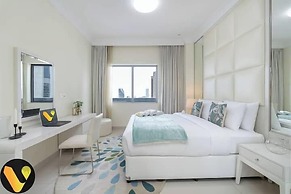 Damac Mall Street near Burj Khalifa