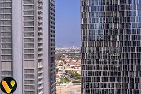 Damac Mall Street near Burj Khalifa