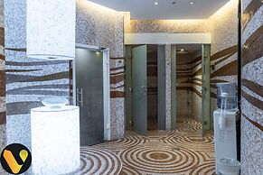 Damac Mall Street near Burj Khalifa