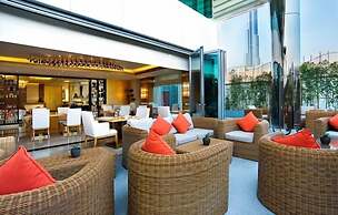 Damac Mall Street near Burj Khalifa