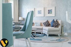 Damac Mall Street near Burj Khalifa