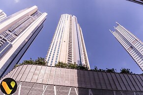 Damac Mall Street near Burj Khalifa