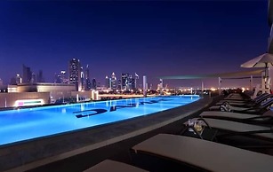 Damac Mall Street near Burj Khalifa