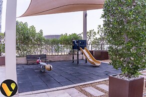Damac Mall Street near Burj Khalifa